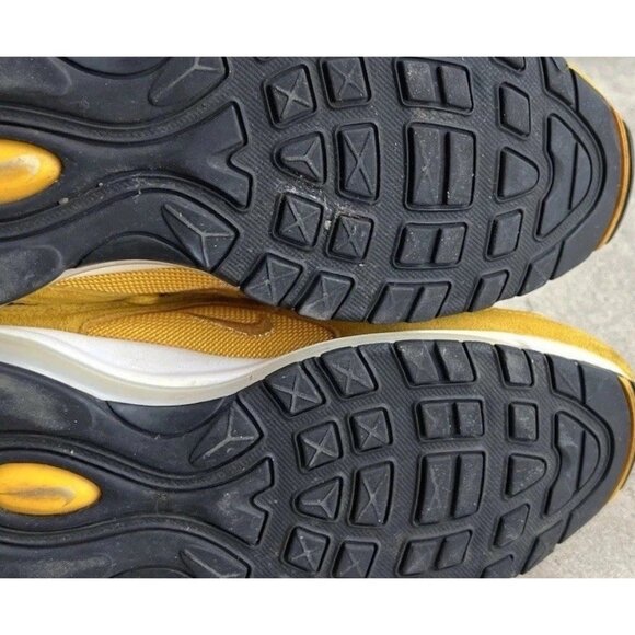 Vintage Nike Air Max 97 QS Olympic Rings Yellow Men’s Size 10 Shoes Sneakers - Picture 10 of 16